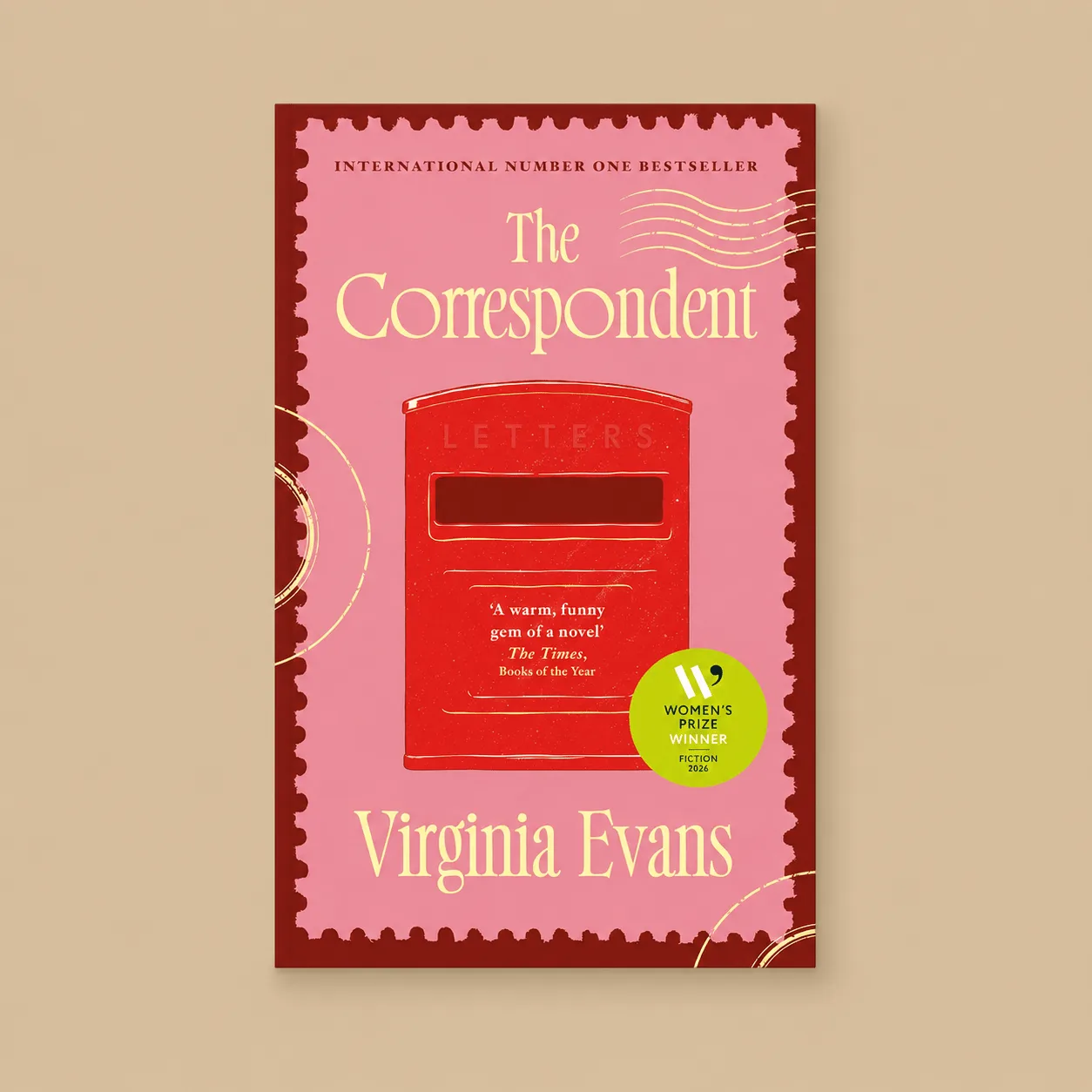 The Correspondent by Virginia Evans: the shop's own photo