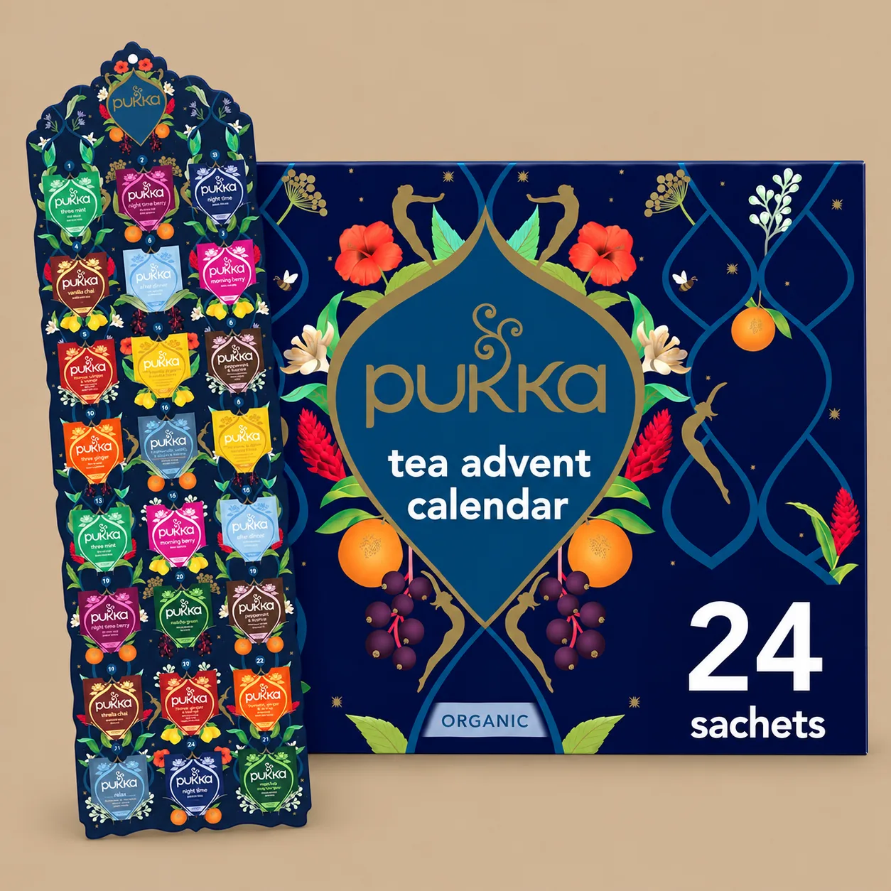 Pukka Herbs Organic Tea Advent Calendar: the shop's own photo