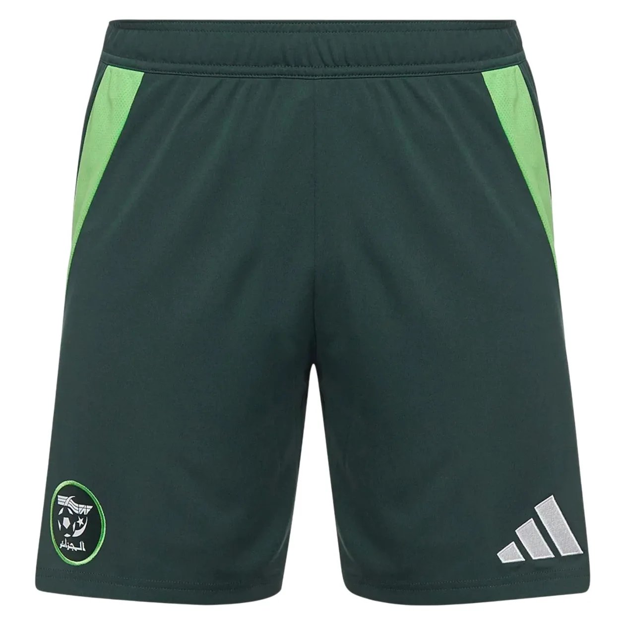 adidas Algeria FAF Mens Football Away AEROREADY Shorts - Mineral Green | Size: 2XL: the shop's own photo