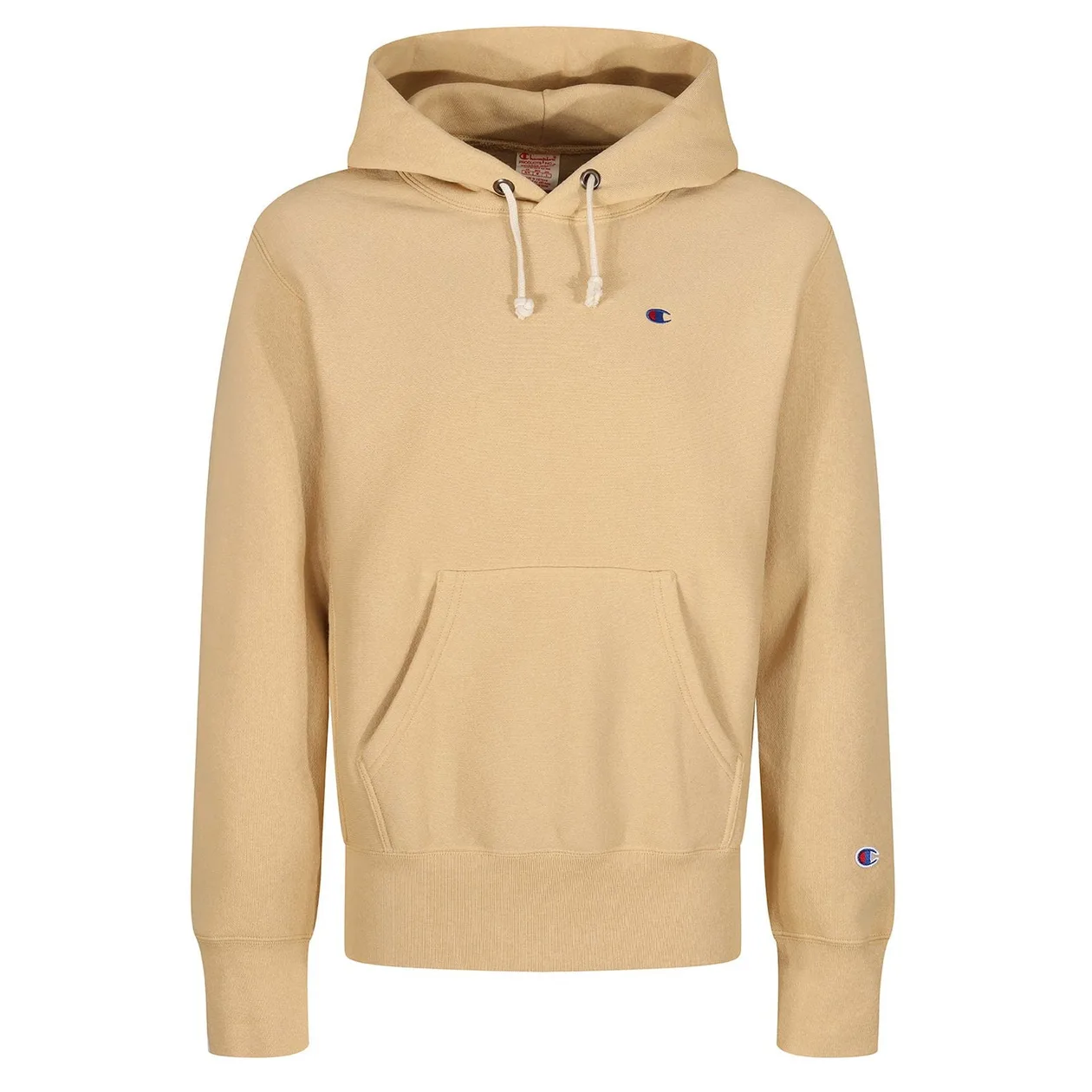 Champion Reverse Weave Classic Hoodie - Beige | Size: M: the shop's own photo