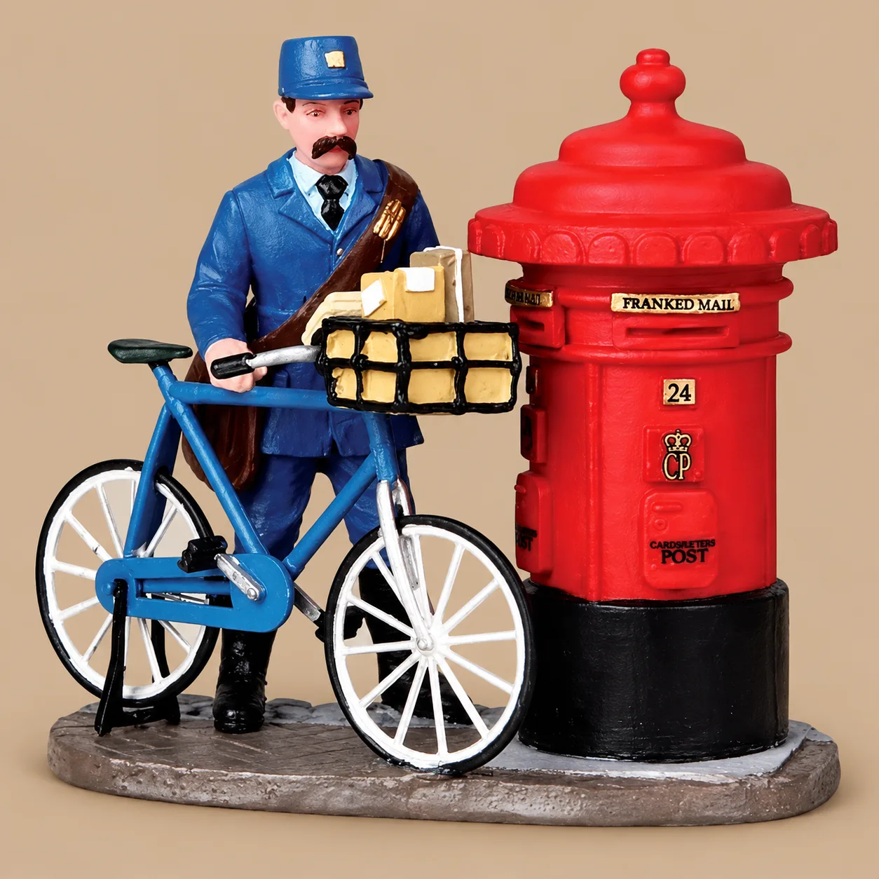 Lemax The Postman Figurine: the shop's own photo