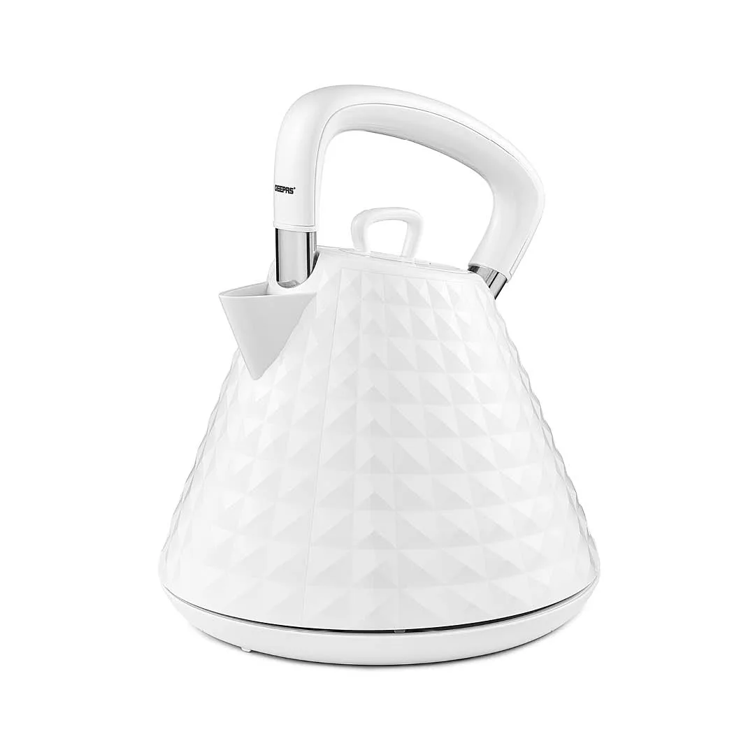 1.5L White Pyramid STRIX Rapid Boil Electric Kettle: the shop's own photo