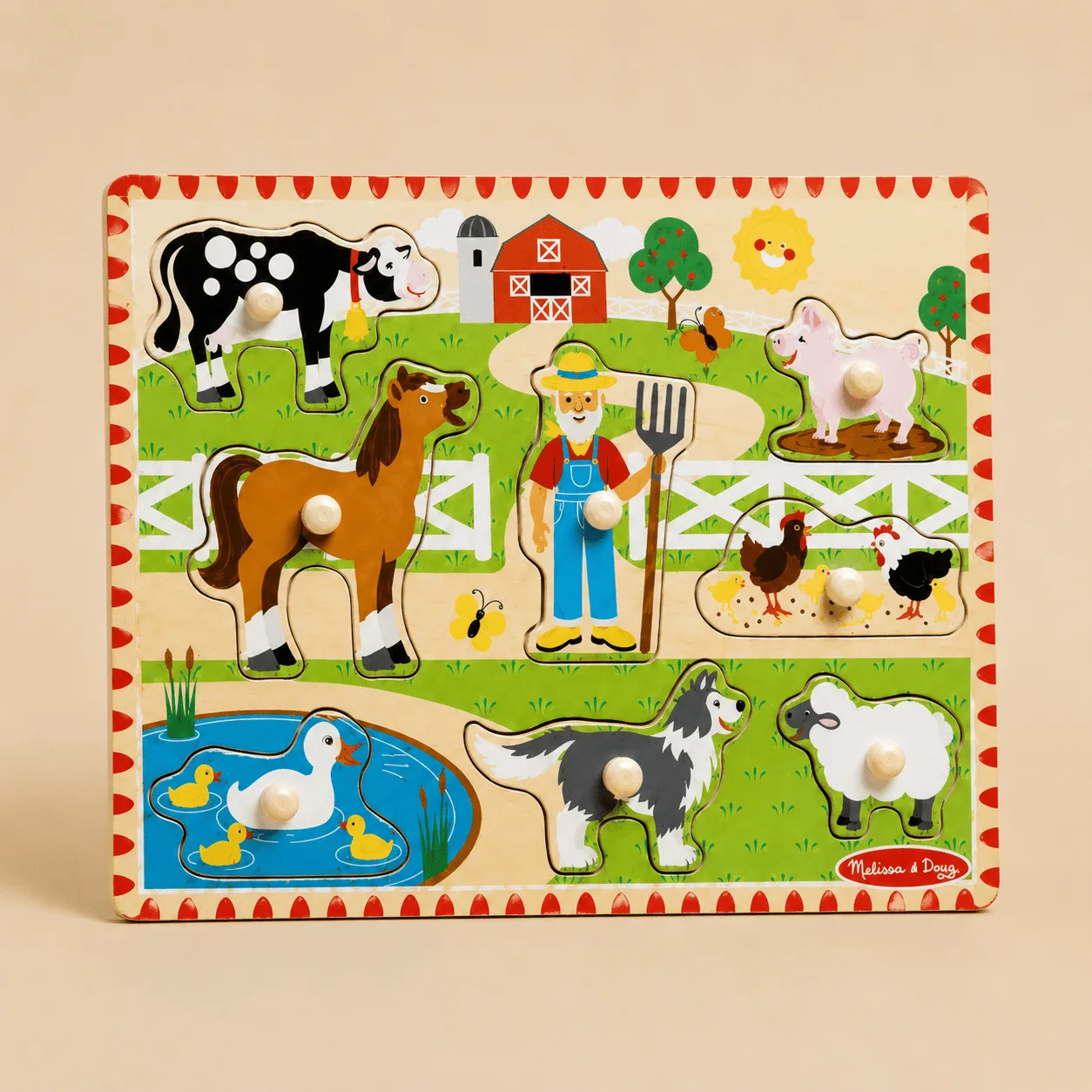 Old MacDonald Farm Sounds Puzzle: the shop's own photo