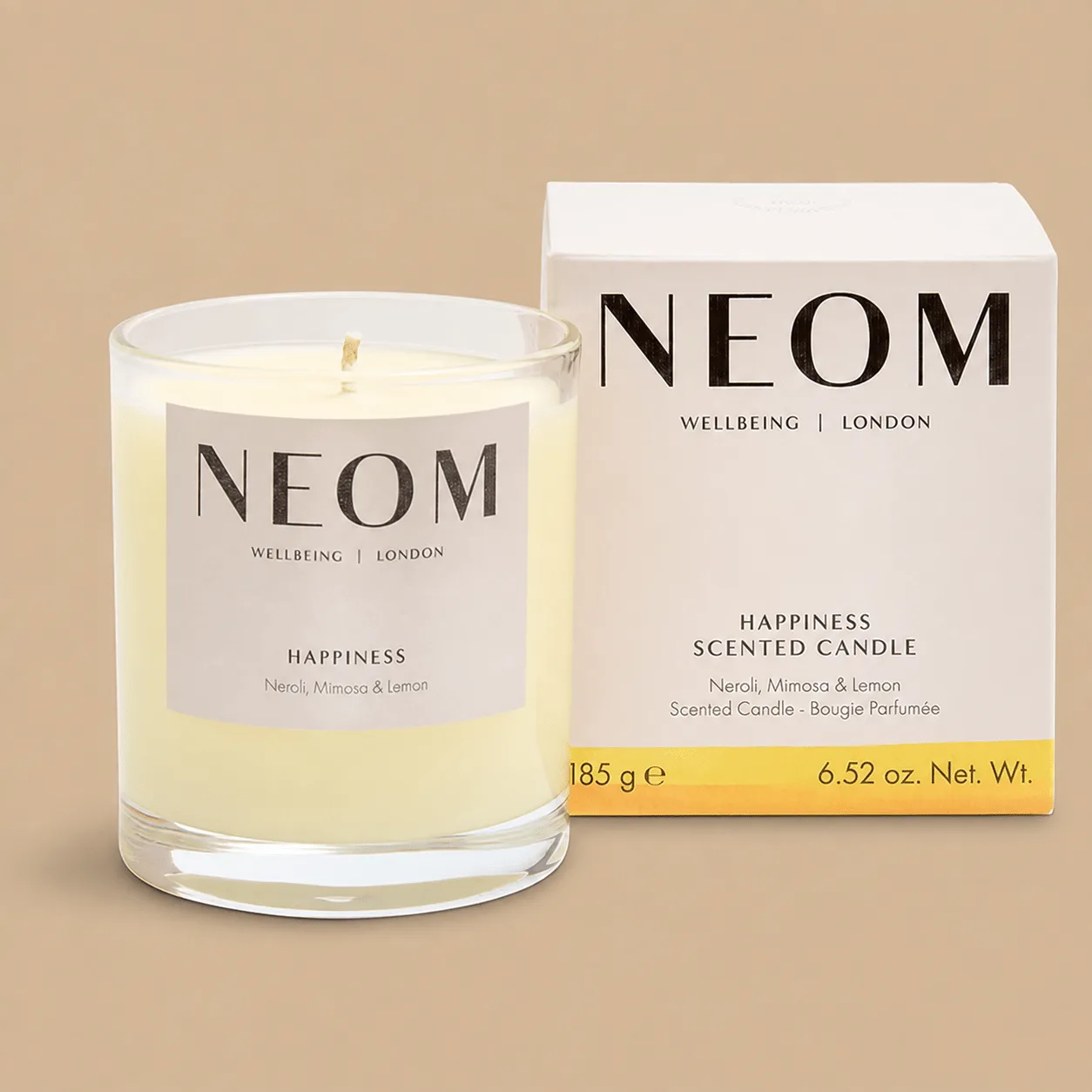 NEOM Happiness Candle: the shop's own photo