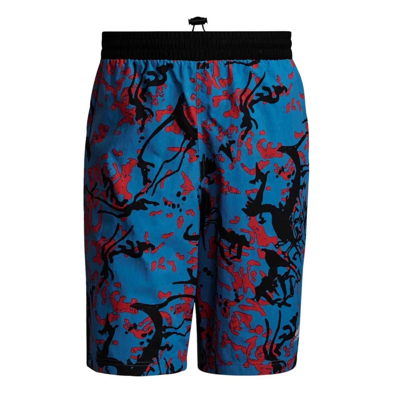 adidas Originals Adventure Archive Printed Woven Shorts - Multicolor / Focus Blue | Size: XS: the shop's own photo