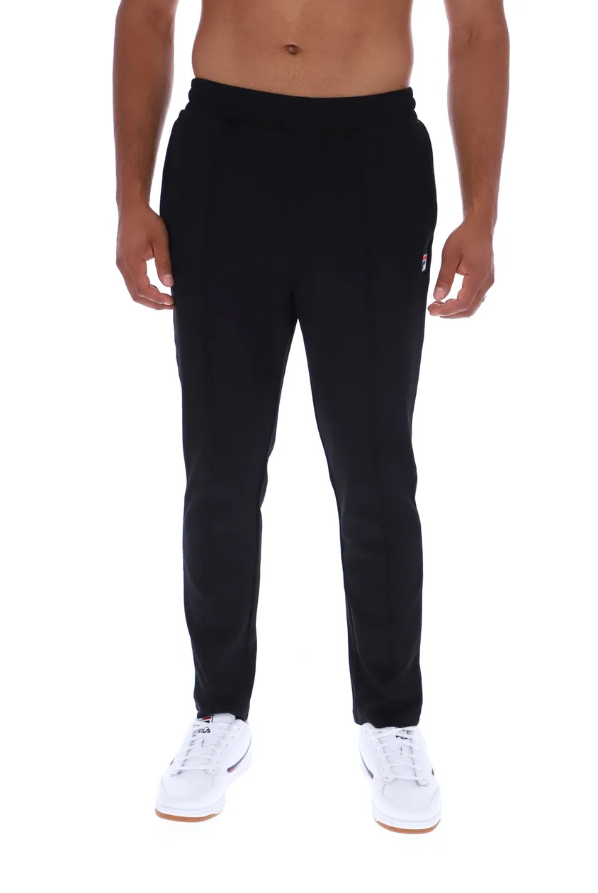 Black Molveno Pin Tuck Slim Leg Pants - L: the shop's own photo