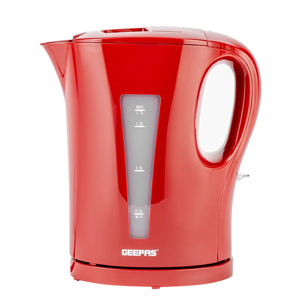 1.7L Red Cordless Electric Rapid-Boil Kettle 2200W: the shop's own photo
