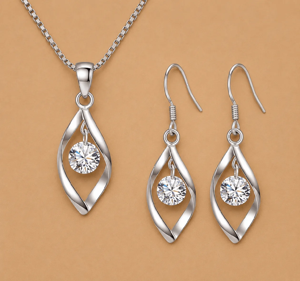 Silver Jewellery Gift Set: the shop's own photo