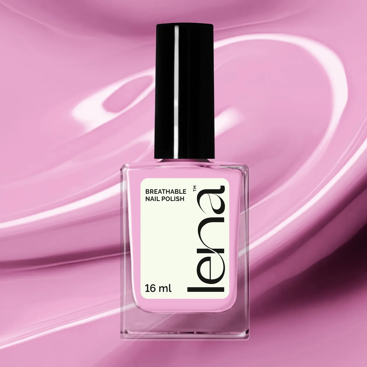 LENA Breathable Nail Polish - Kashmiri Pink - LE118: the shop's own photo