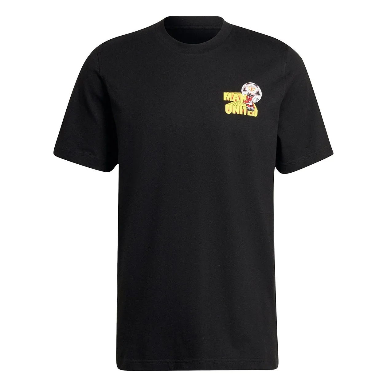 adidas Originals x Manchester United Retro 90s Graphic Tee - Black | Size: XS: the shop's own photo