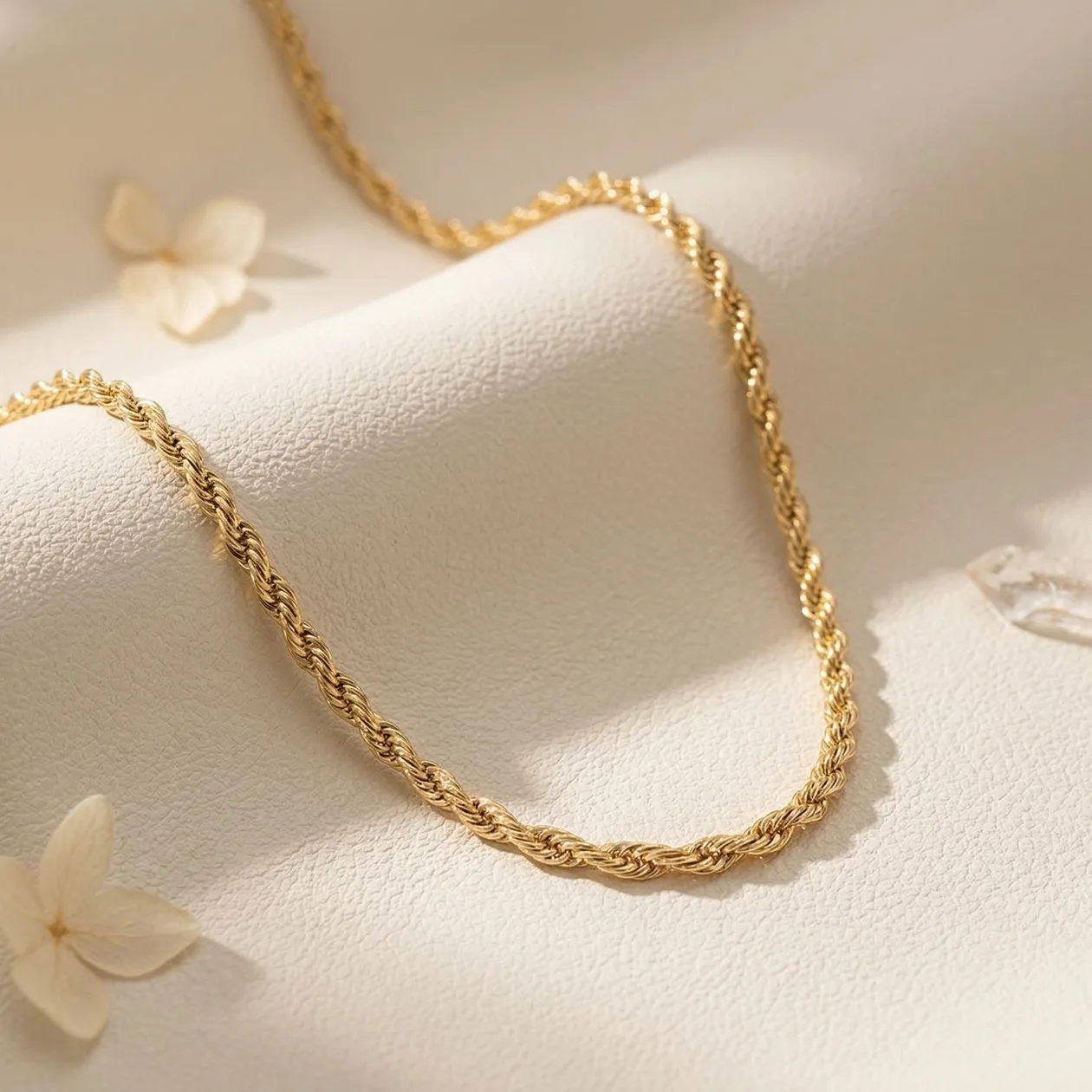 Gold Filled Rope Chain Necklace: the shop's own photo