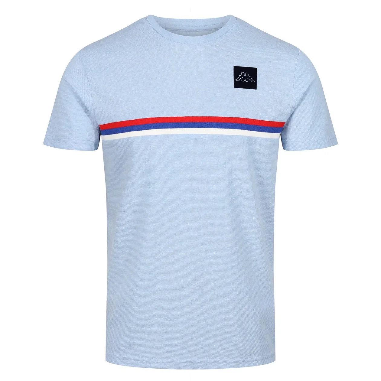 Kappa Ibisso Striped T Shirt - Blue | Size: S: the shop's own photo