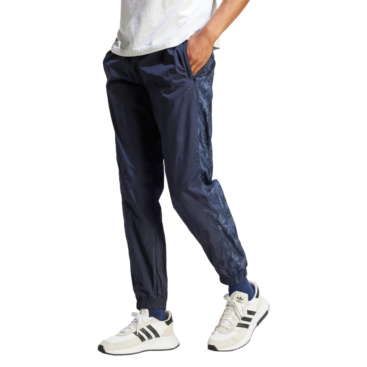 adidas Originals Adventure Floral Track Pants - Legend Ink | Size: M: the shop's own photo