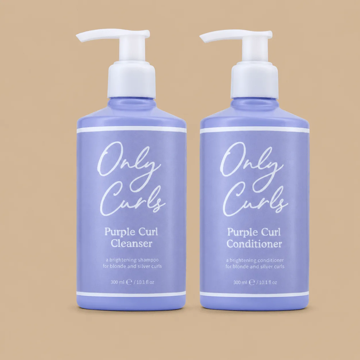 Only Curls Purple Shampoo & Conditioner: the shop's own photo