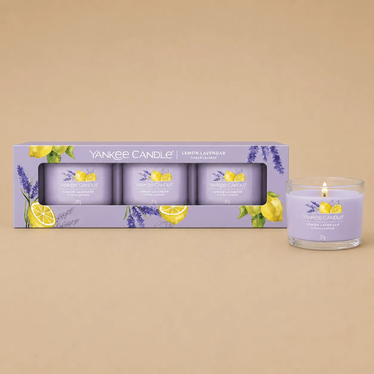 Yankee Candle 3pc Set - Lemon Lavender: the shop's own photo