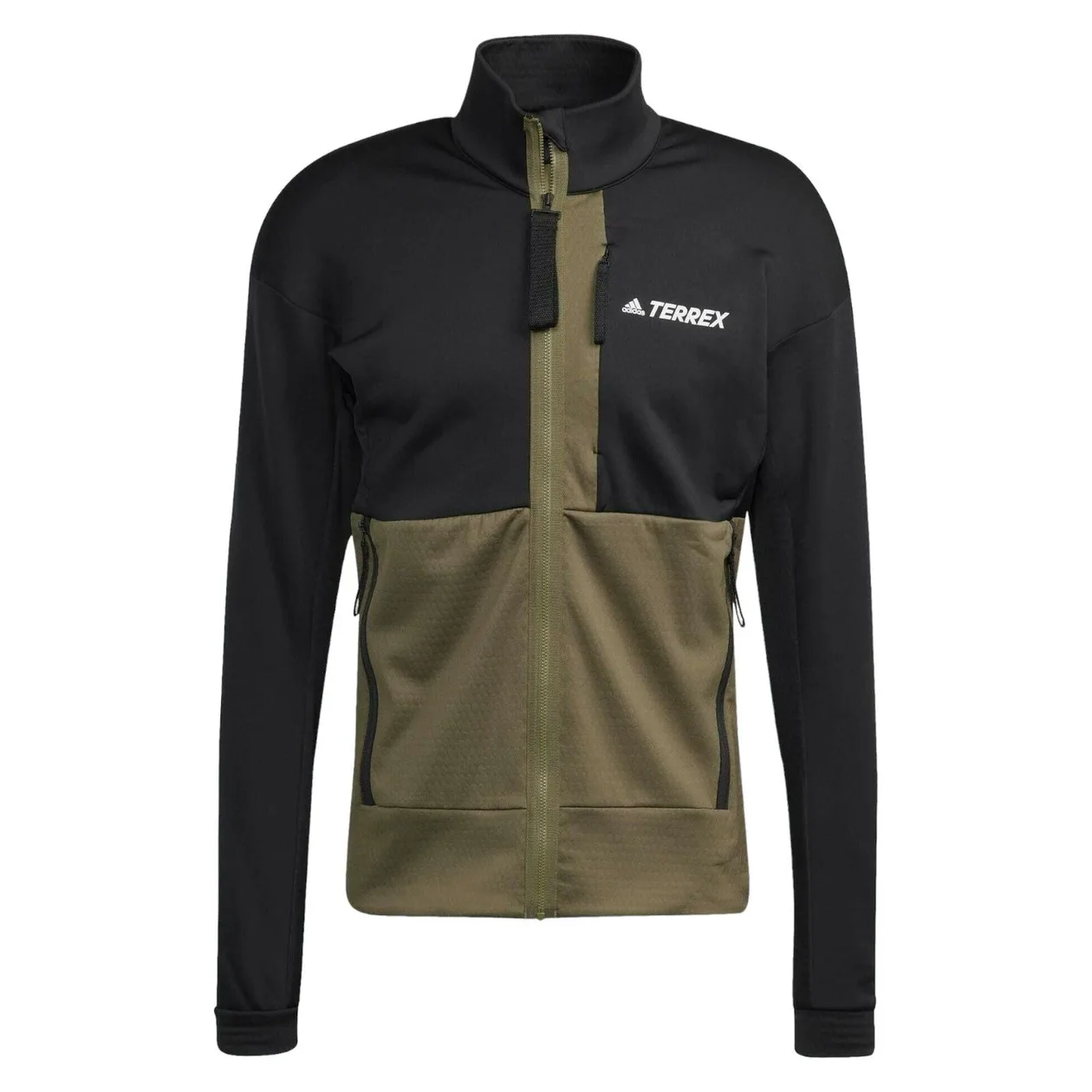 adidas Terrex Tech Fleece Hiking Jacket - Black | Size: XS: the shop's own photo