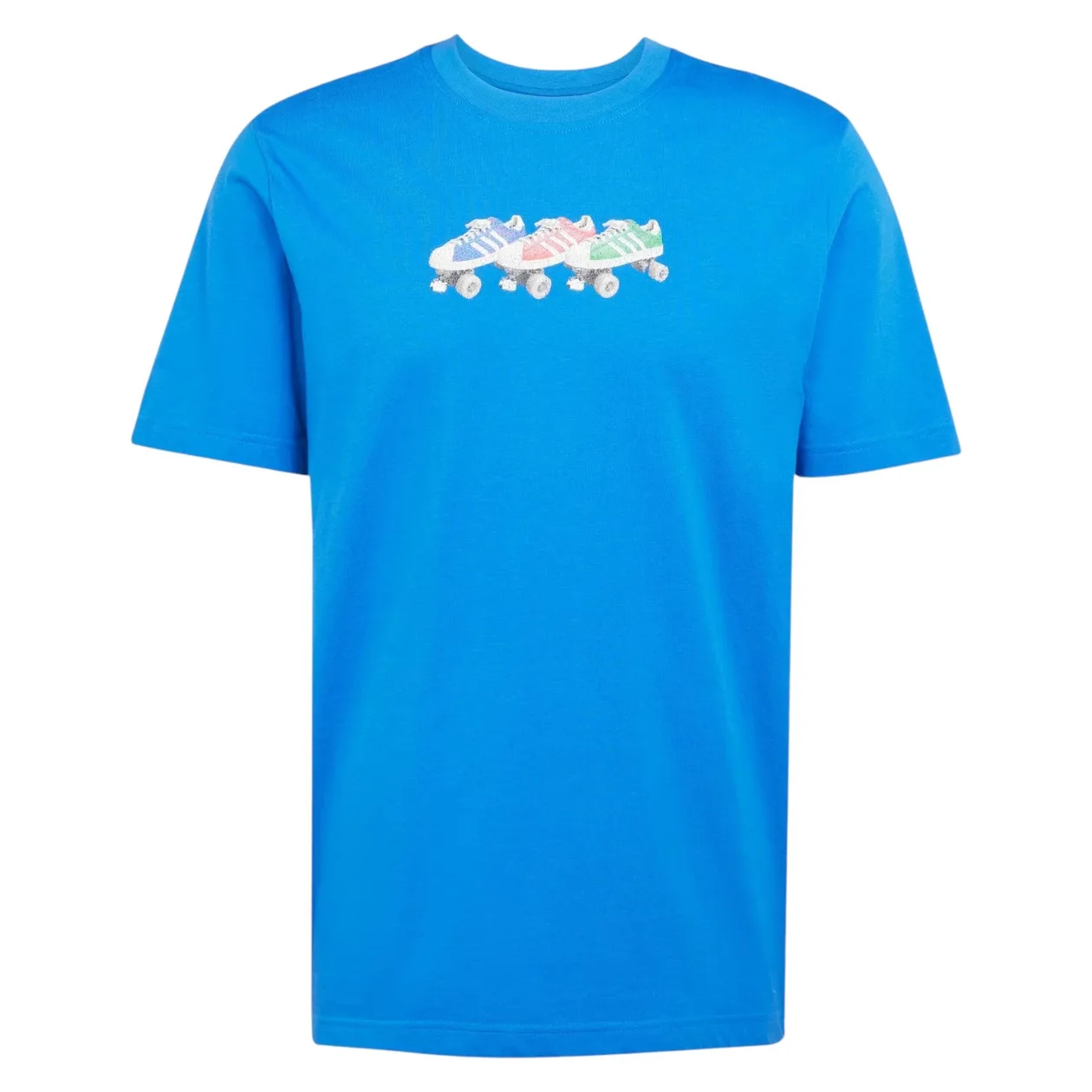 adidas Originals Superstar Roller Graphic T-Shirt - Blue | Size: 3XL: the shop's own photo