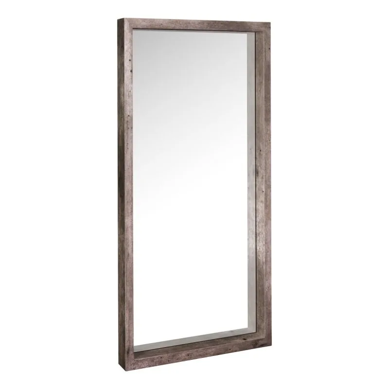 Dar Wisebuys Rocco Rectangle Mirror In Distressed Concrete Effect Veneer: the shop's own photo