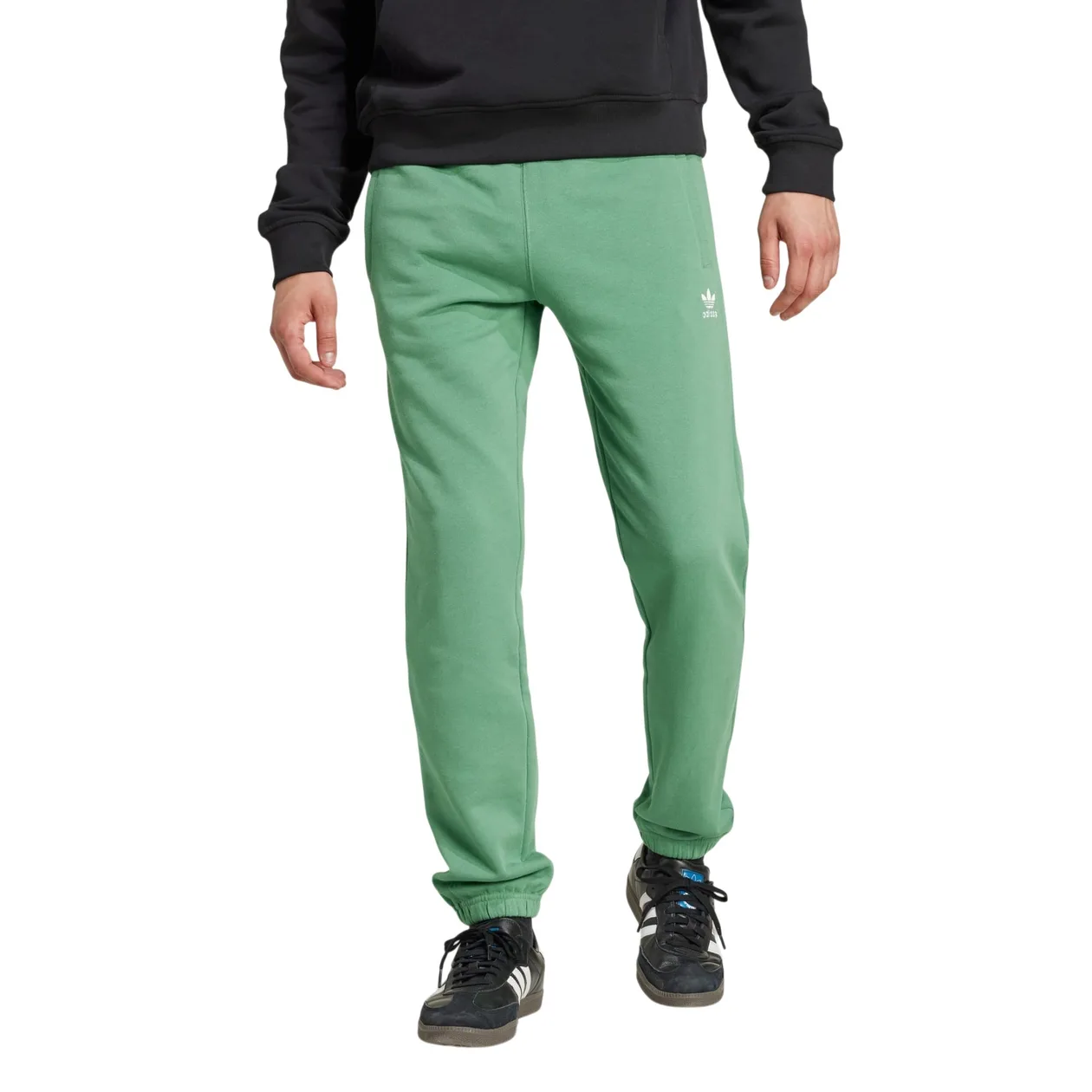 adidas Originals Trefoil Essentials Joggers Sweatpants - Preloved Green | Size: 2XL: the shop's own photo