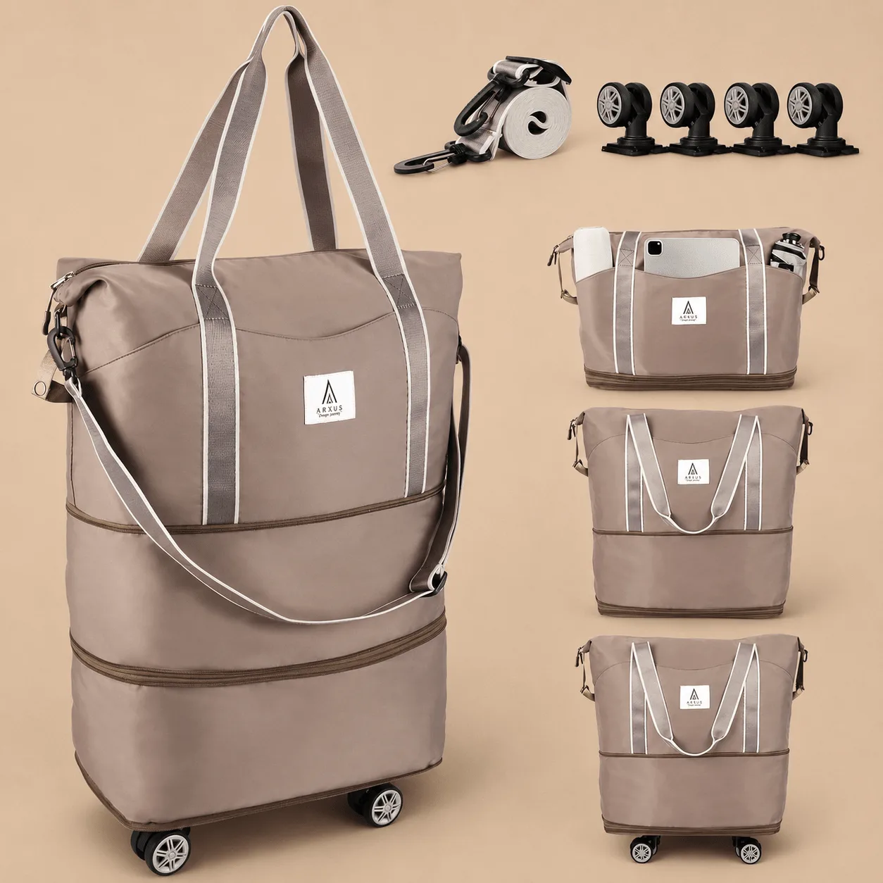 Arxus Rolling Duffle Bag: the shop's own photo