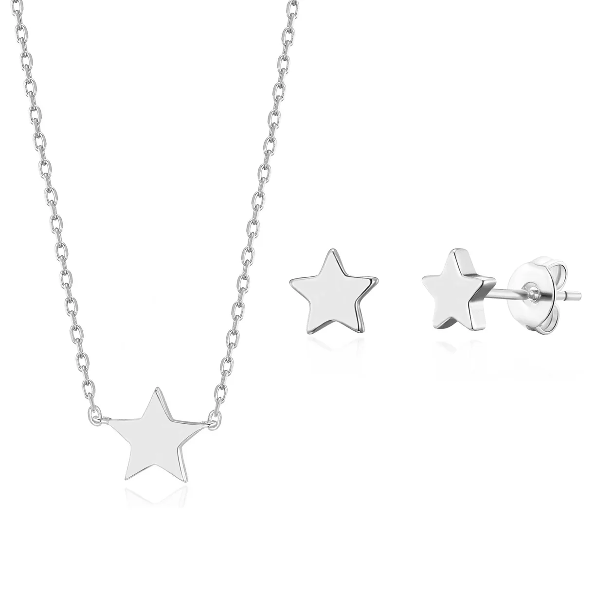 Silver Plated Star Set: the shop's own photo