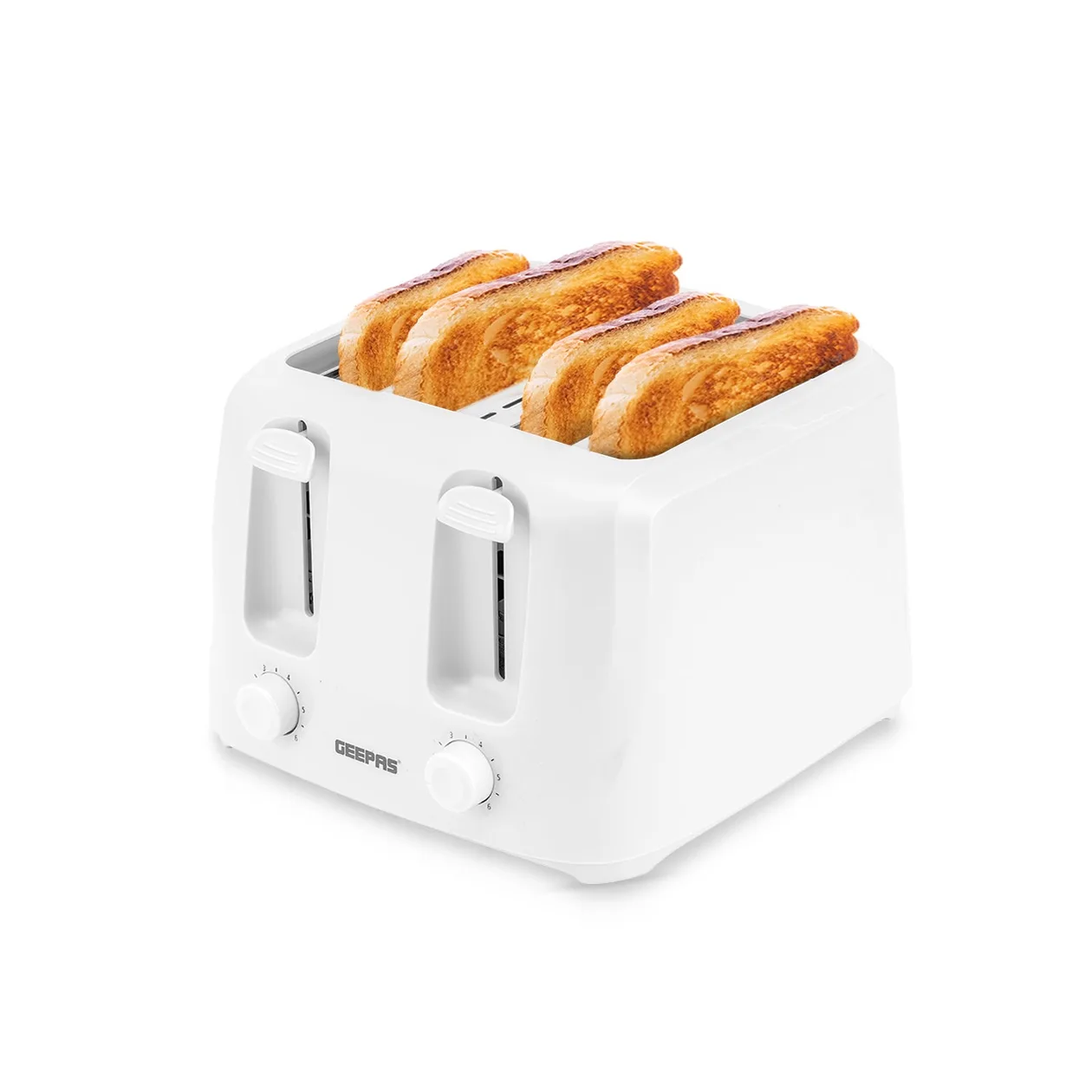 Four-Slice White Bread Toaster: the shop's own photo