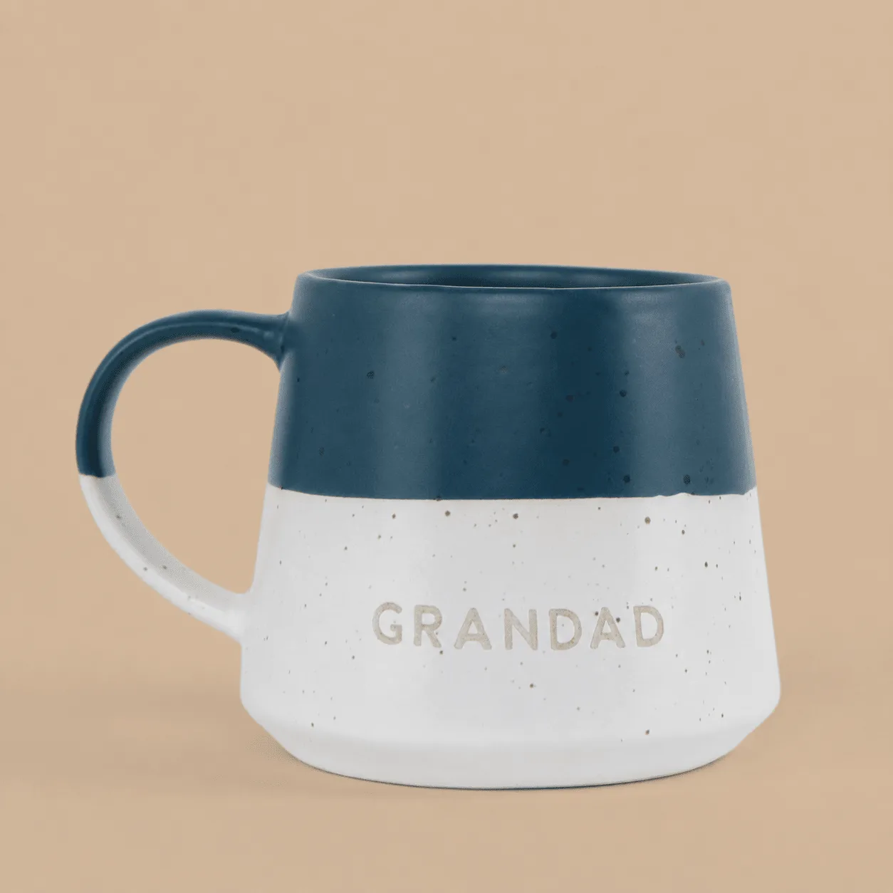 Personalised Two-Tone Mug, Navy: the shop's own photo