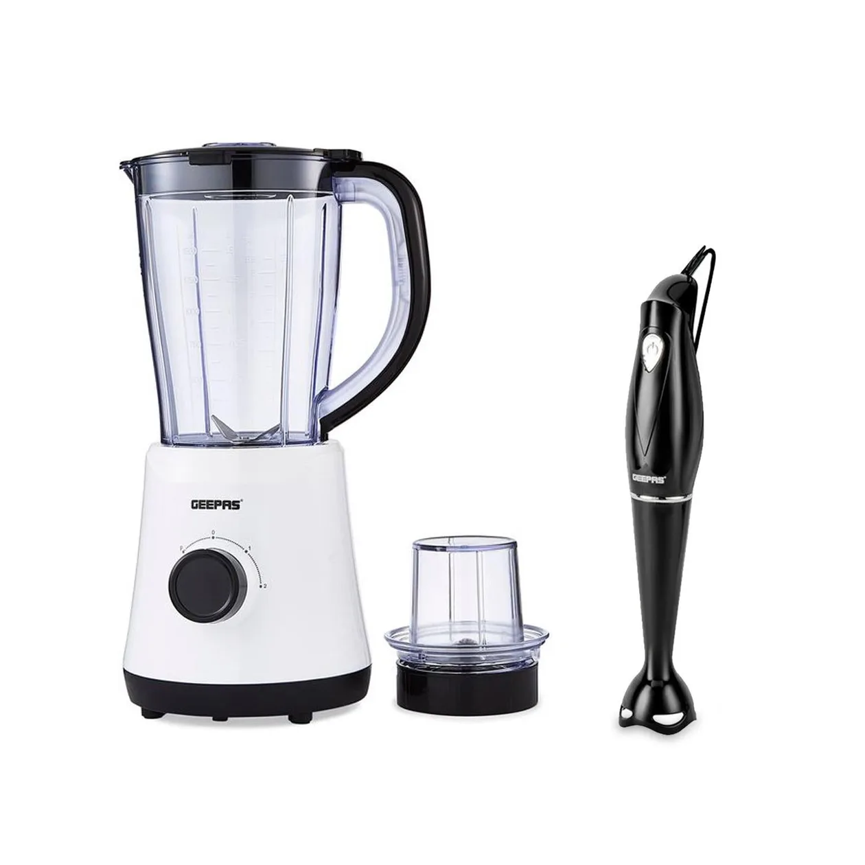 500W Electric Jug Blender & 180W Black Hand Blender Combo: the shop's own photo