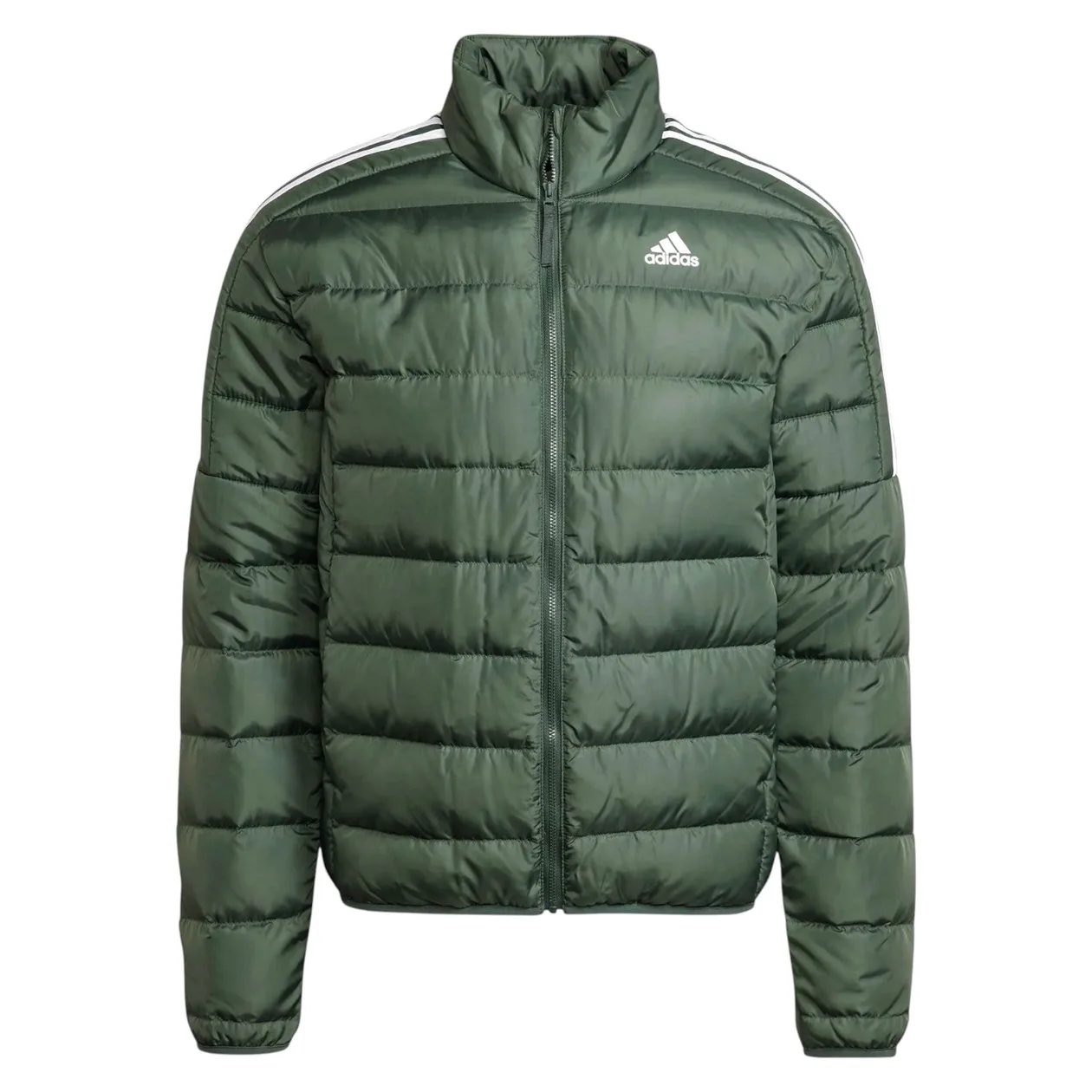 adidas Men's Essentials Down Puffer Jacket - Green | Size: 2XL: the shop's own photo