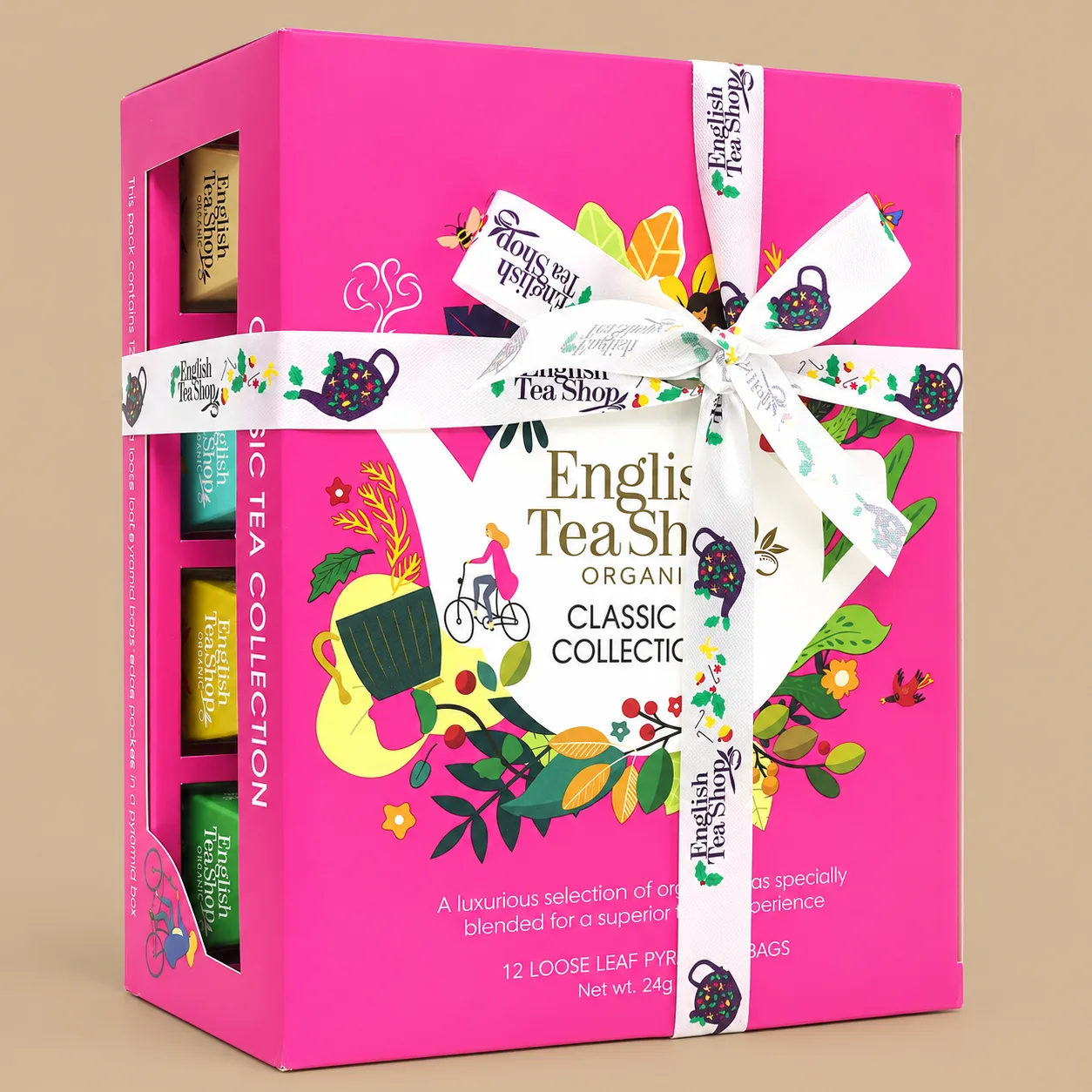 English Tea Shop Organic Classic Tea Collection Prism: the shop's own photo