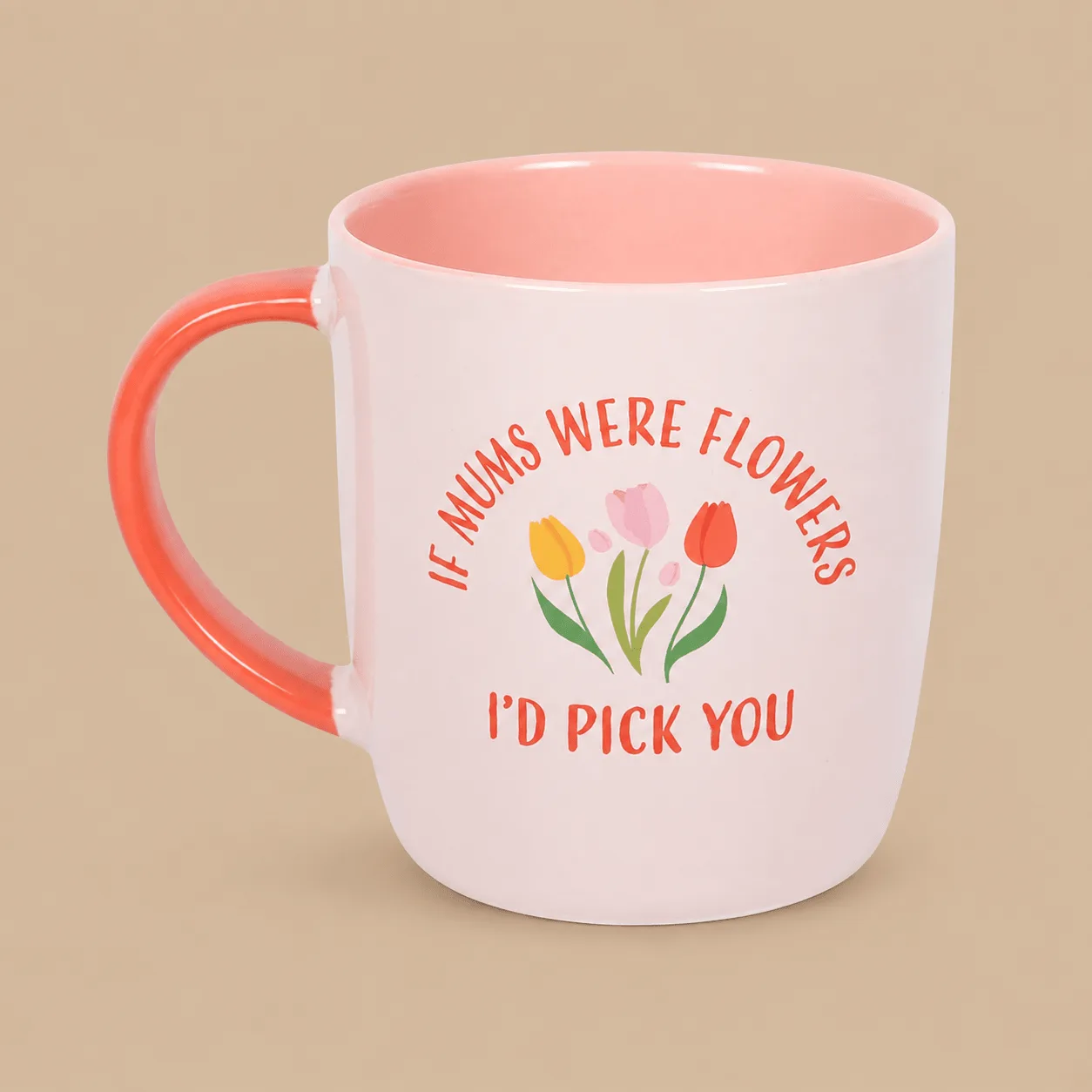 RZIN TRADE Floral Mum Mug: the shop's own photo