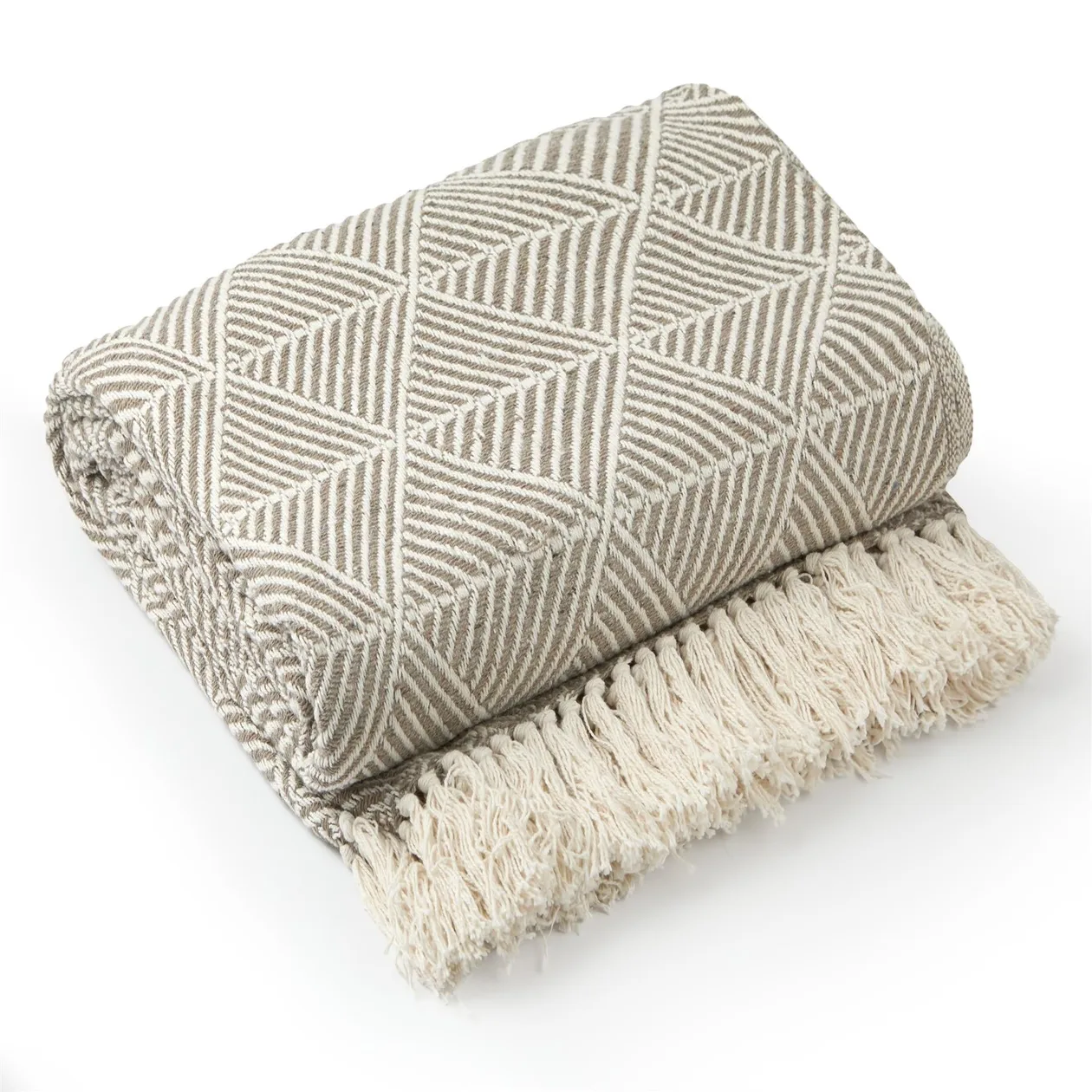 Zahra Natural Throw - 90x100": the shop's own photo