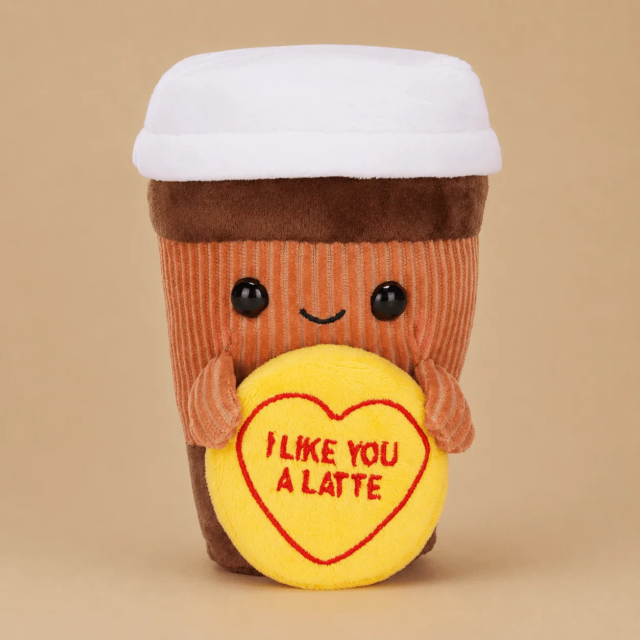 Swizzels Love Hearts I Like You a Latte Plush: the shop's own photo
