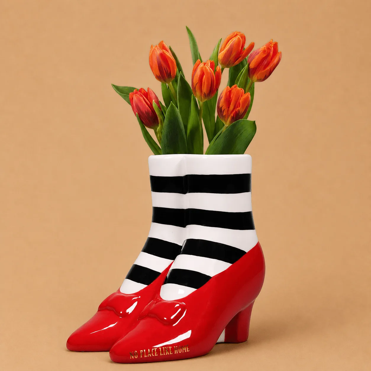 Wizard of Oz Ruby Slippers Vase: the shop's own photo