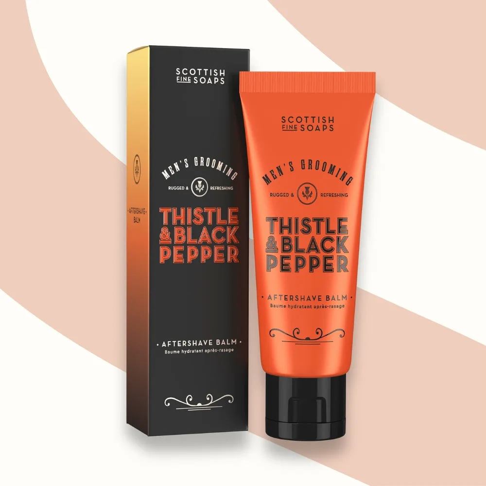 Thistle & Black Pepper Aftershave Balm 75ml: the shop's own photo