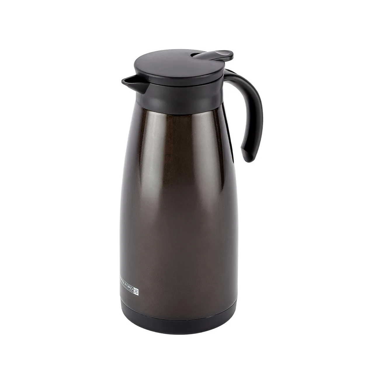 1.5L Brown Double Walled Stainless Steel Thermal Carafe Pot: the shop's own photo