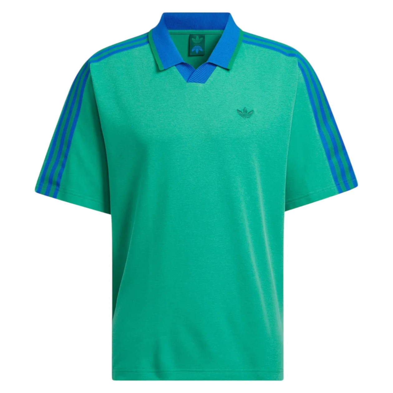 adidas Originals Rolling Links Polo Shirt - Bold Green | Size: 2XL: the shop's own photo