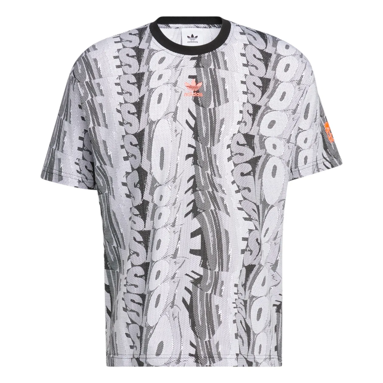 adidas Originals Unisex Love Unites Doodle Print Tee - Multi | Size: L: the shop's own photo