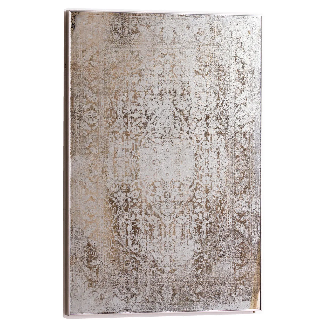 Antique Etched foxed Wall Art Mirror: the shop's own photo