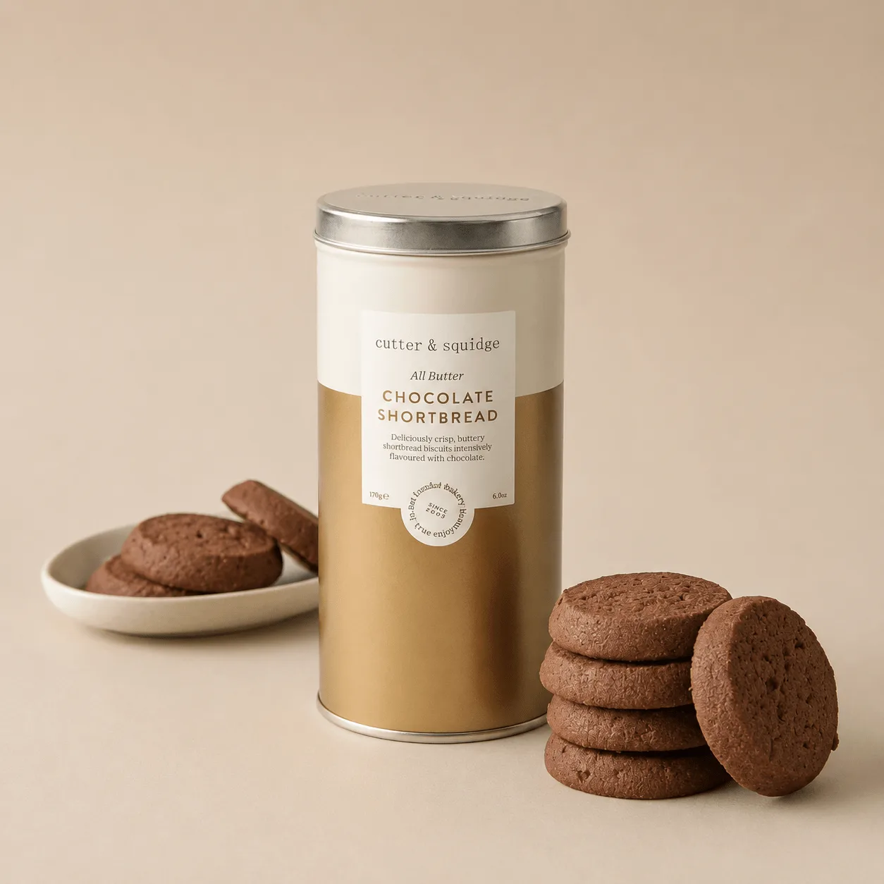 Chocolate Shortbread: the shop's own photo