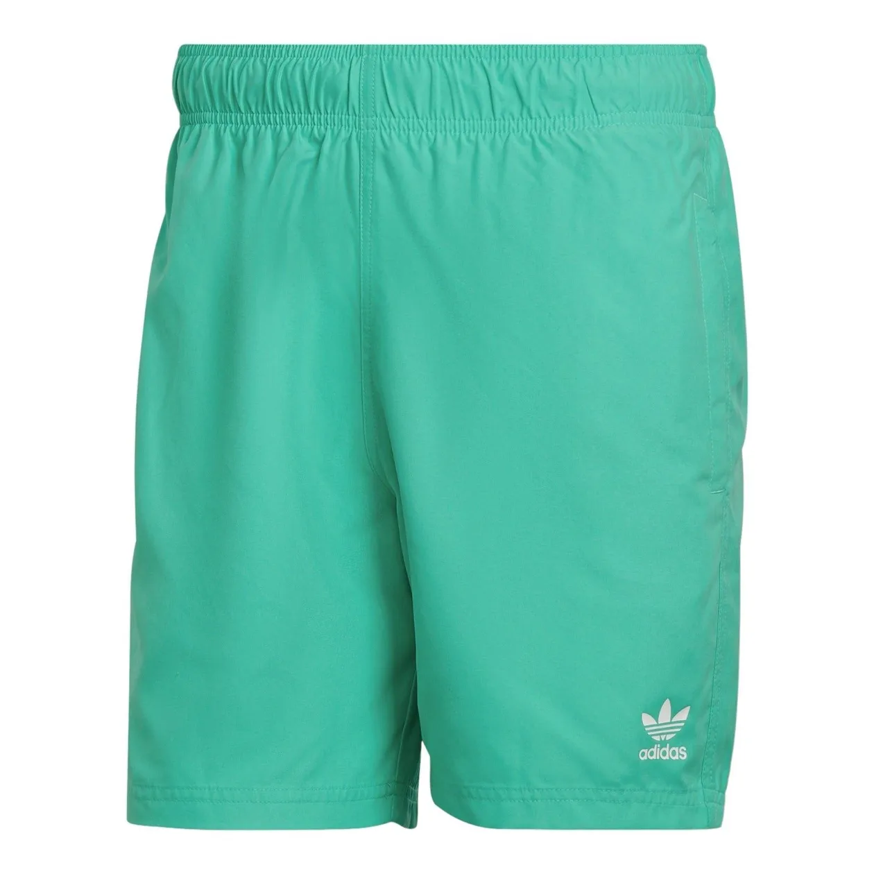 adidas Originals Adicolor Essentials Trefoil Swim Shorts - Hi-Res Green | Size: S: the shop's own photo