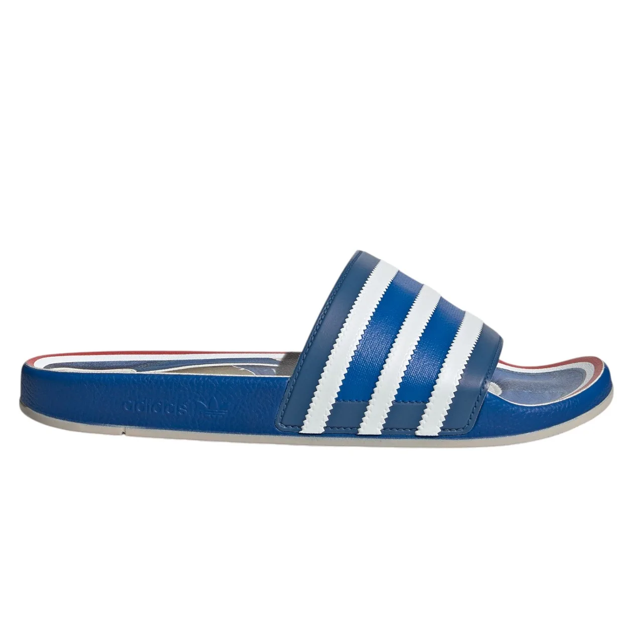 adidas adilette Premium - Blue | Size: 4: the shop's own photo