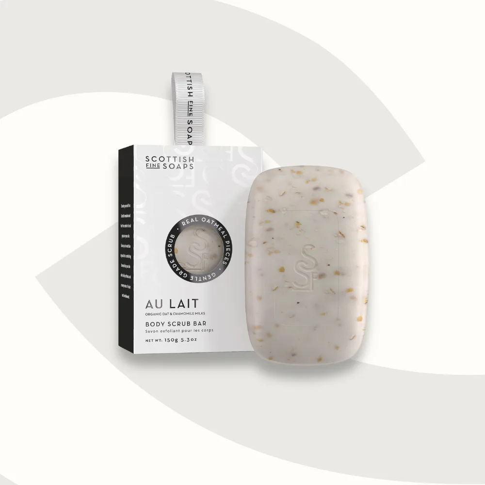 Au Lait Body Scrub Bar 150 g: the shop's own photo