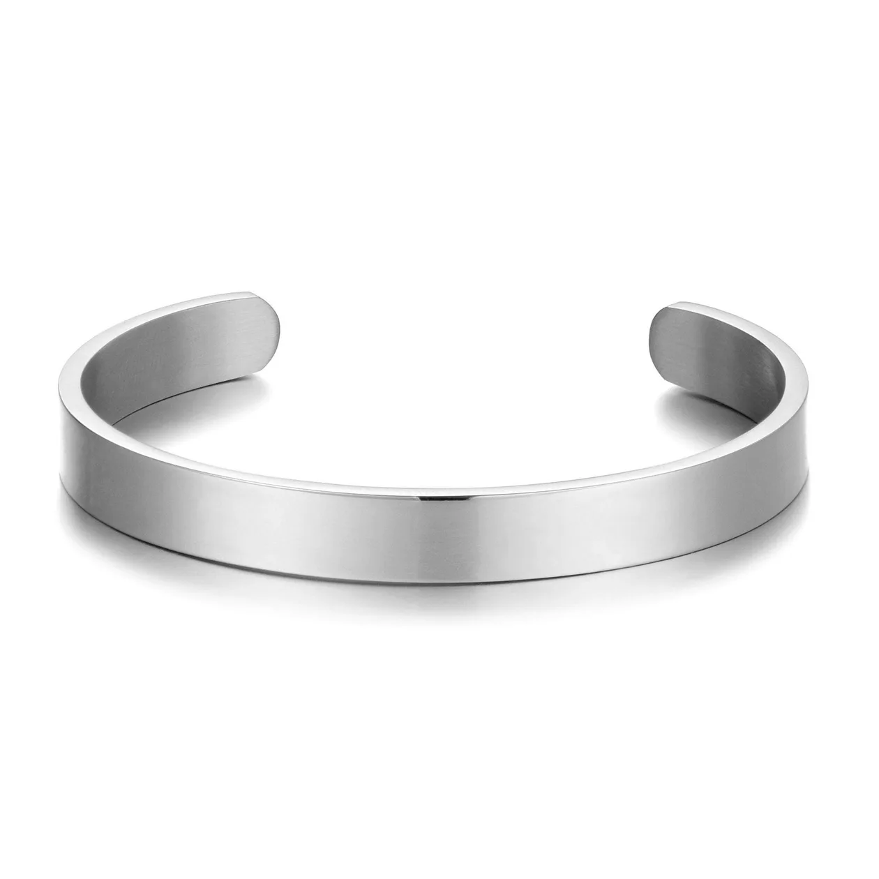 Men's Stainless Steel Cuff Bracelet: the shop's own photo