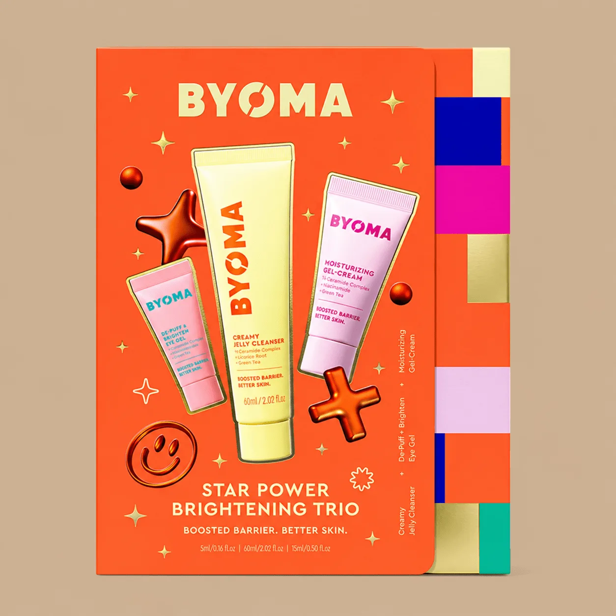 BYOMA Star Power Brightening Trio: the shop's own photo