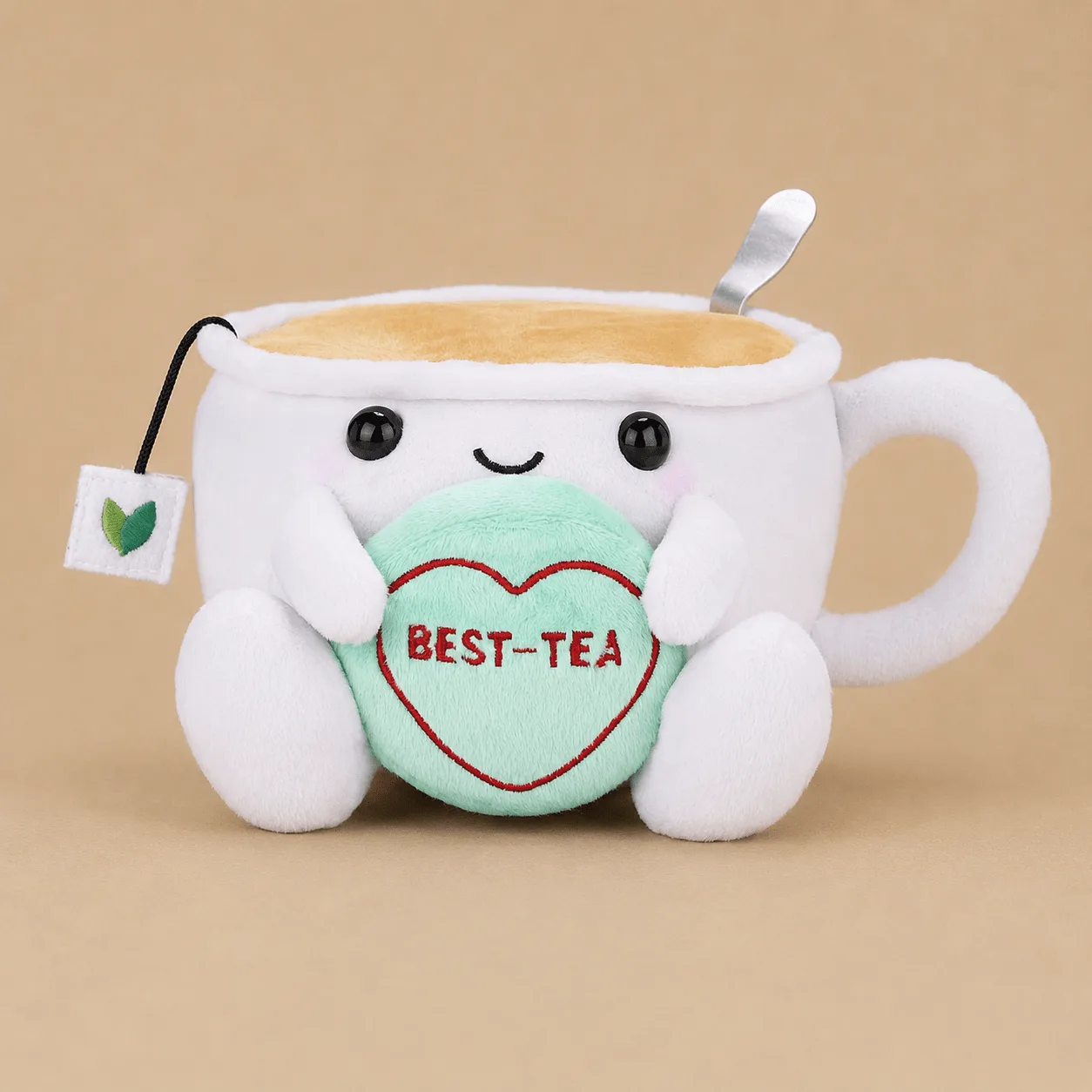 Swizzels Love Hearts Best-Tea Teacup Plush: the shop's own photo