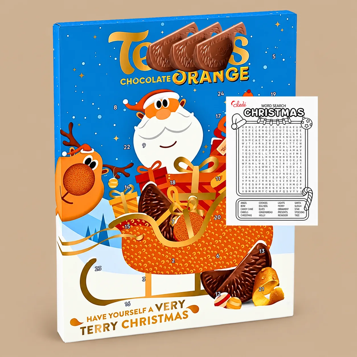 Terry's Chocolate Orange Advent Calendar: the shop's own photo