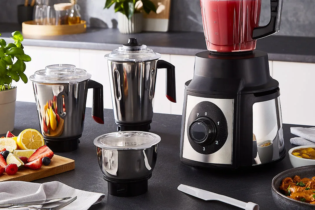 5-In-1 Mixer Grinder, Juicer & Blender - Wet & Dry Spice Grinder and Food Processor: the shop's own photo