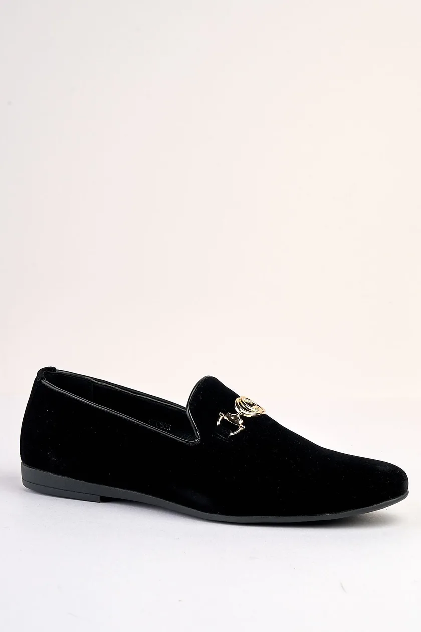 Lucente Velvet Black Loafers: the shop's own photo