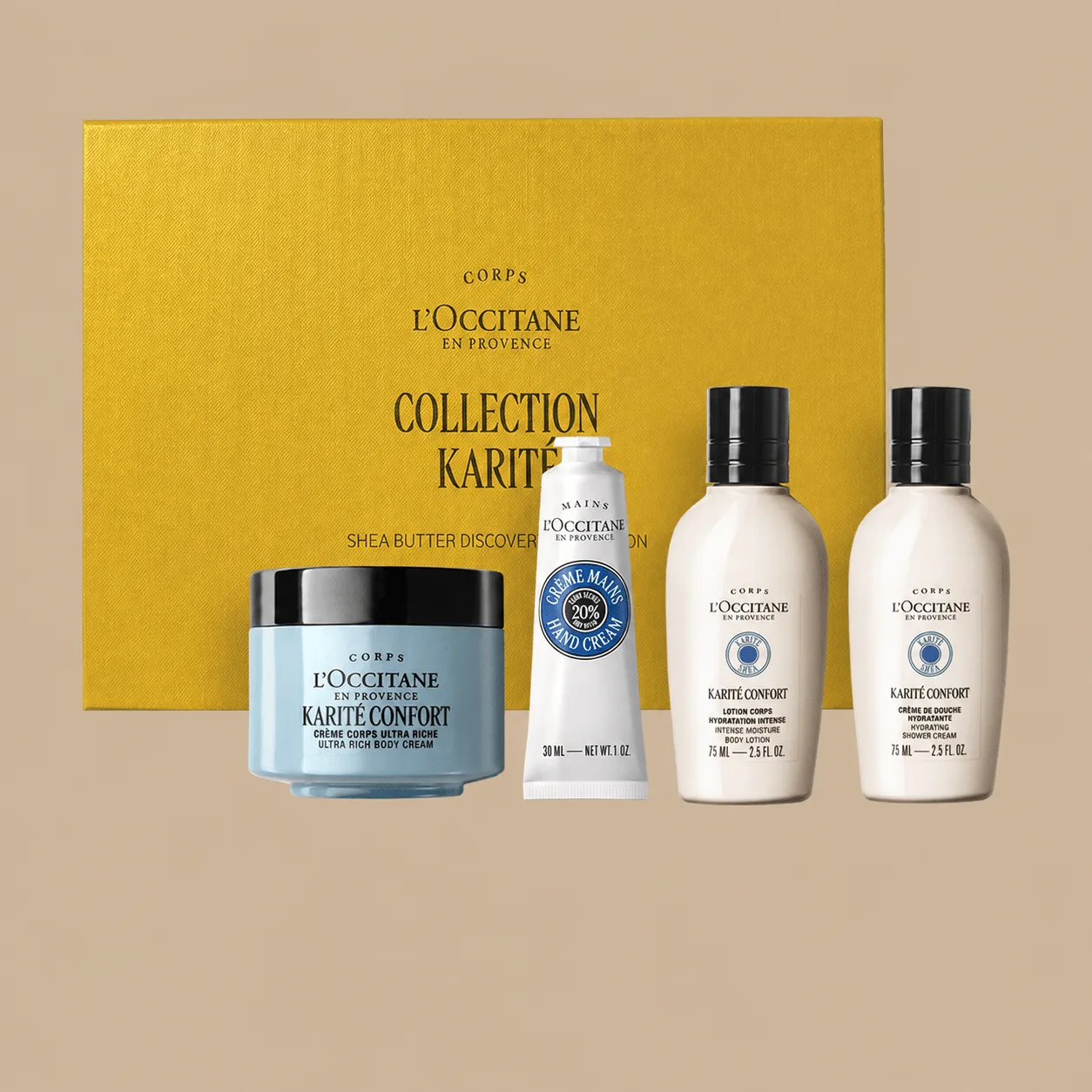 L'OCCITANE Shea Butter Body & Hand Set: the shop's own photo